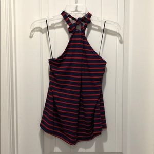 Ann Taylor Nautical Halter tip